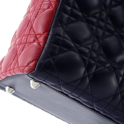 Christian Dior Lady Dior Bag Cannage Quilt Lambskin Large