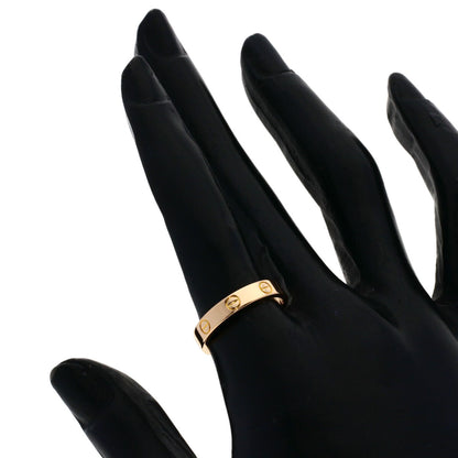 Cartier Ring Mini Love Ring #53 K18 Pink Gold