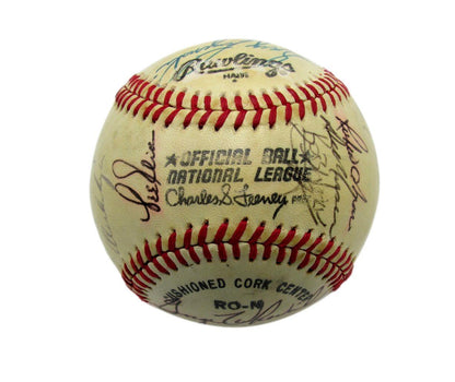 1980 Philadelphia Phillies Multi-Signed By 25 Onl