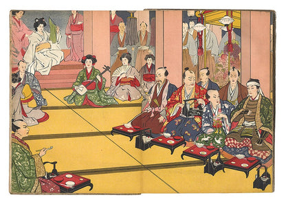 1903 Darling of the Gods Theatre Program Yoshio Markino Illustrations