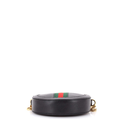 Gucci Ophidia Round Shoulder Bag Leather Mini