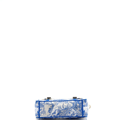 Christian Dior Diorcamp Messenger Bag Embroidered Canvas Small