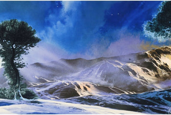 Dale Terbush Signed Original Silkscreen Print Ed10 The Moon Is The Light Of Love