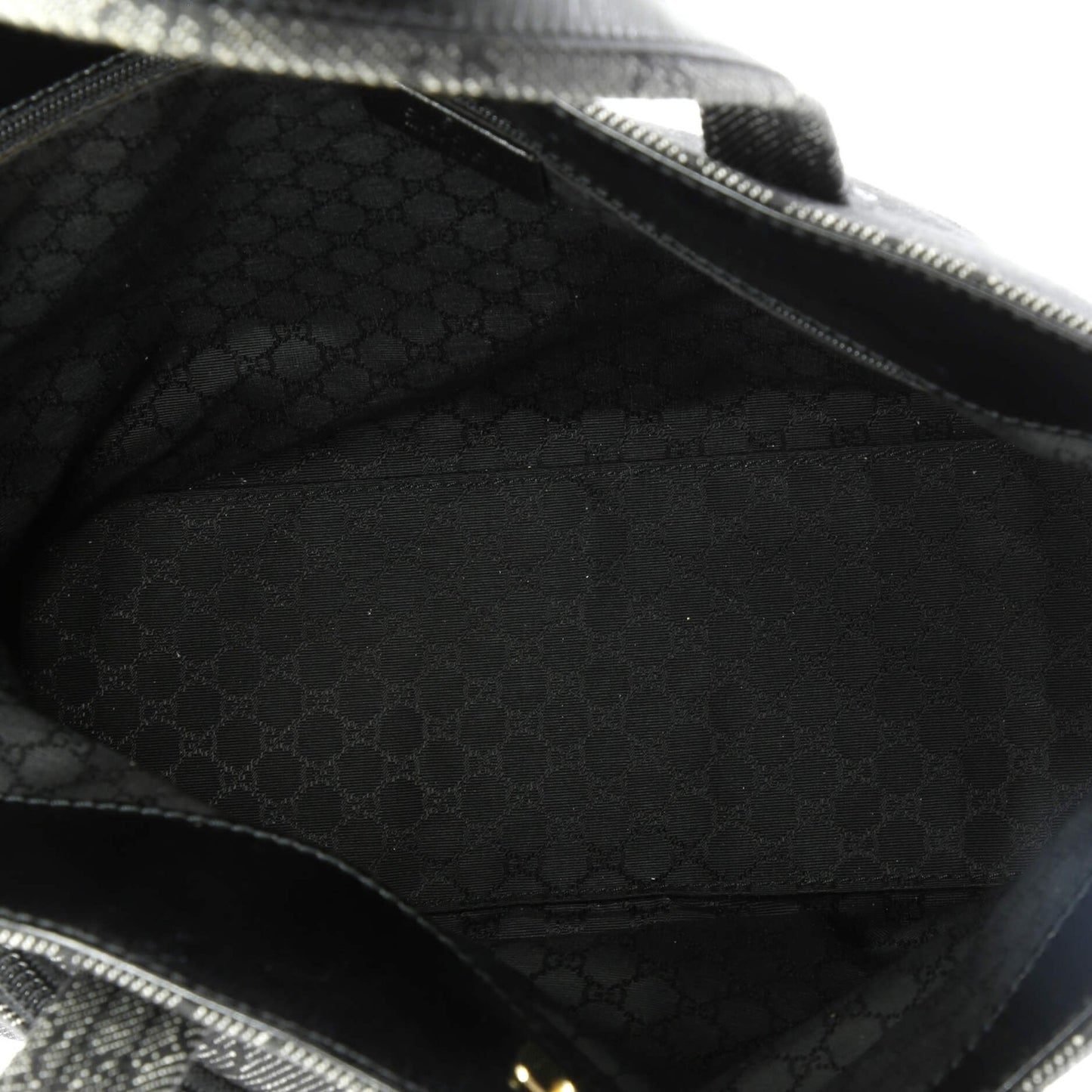 Gucci Double Pocket Tote Gg Canvas Small