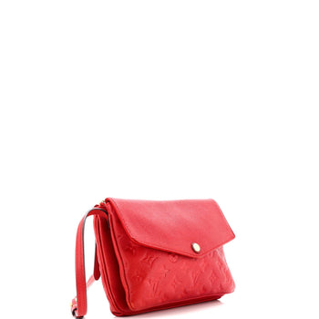 Louis Vuitton Twice Handbag Monogram Empreinte Leather