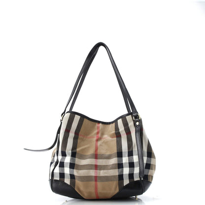 Burberry Canterbury Tote House Check Canvas Small
