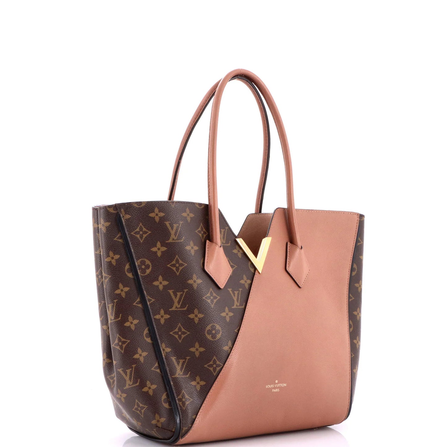 Louis Vuitton Kimono Handbag Monogram Canvas And Leather Mm