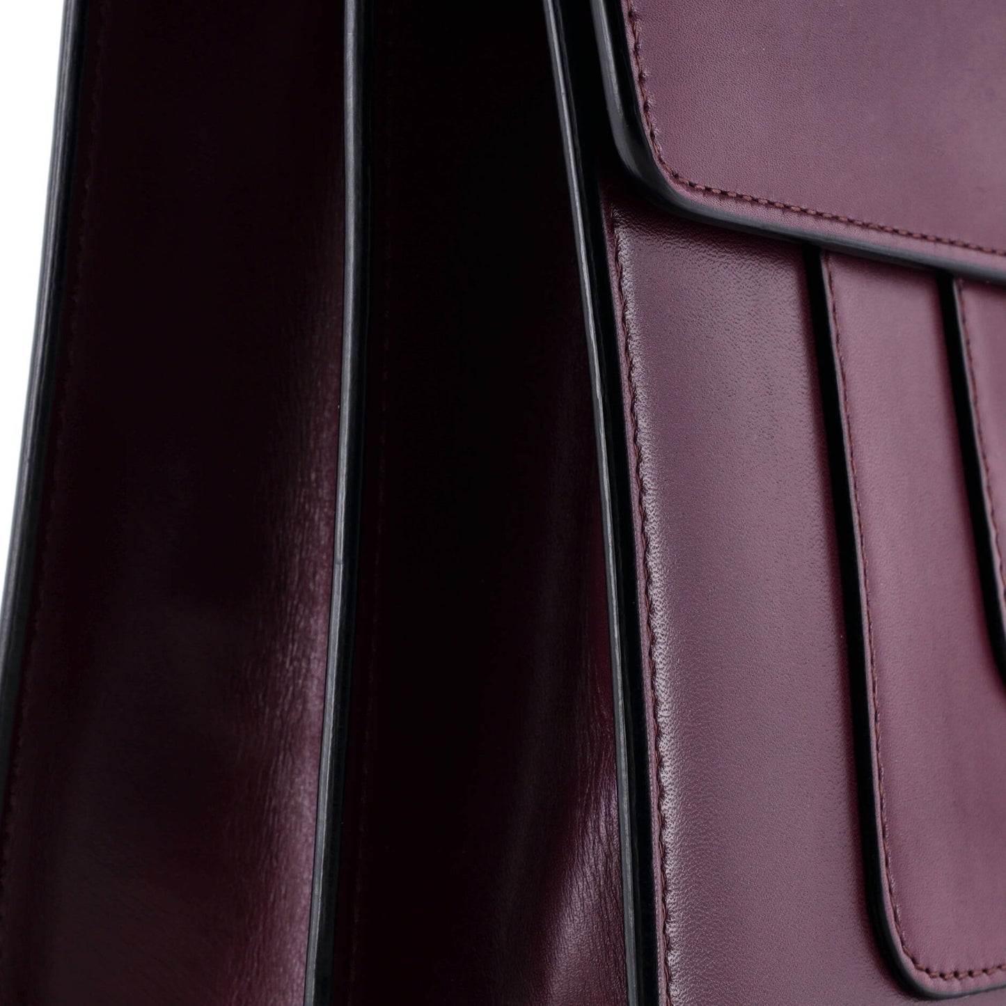 Bvlgari Serpenti Forever Square Shoulder Bag Leather Large