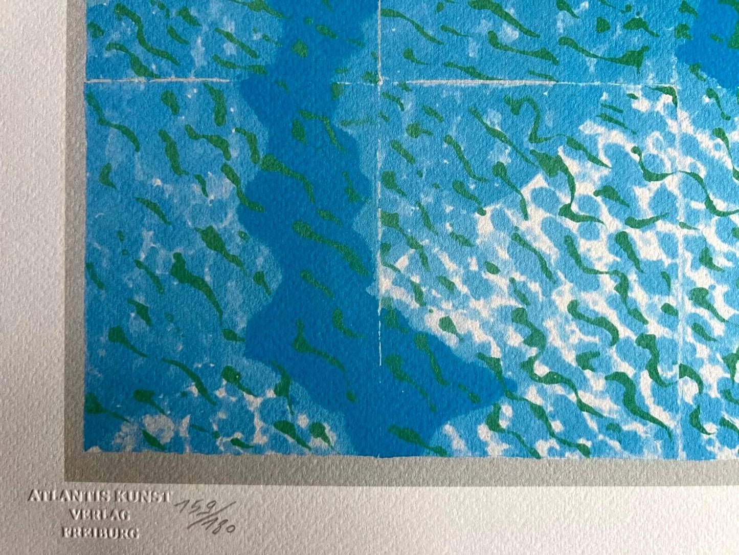 David Hockney Signed Hand Numbered Painting Coa