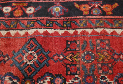 Tribal Oriental Runner Rug Allover Floral Style