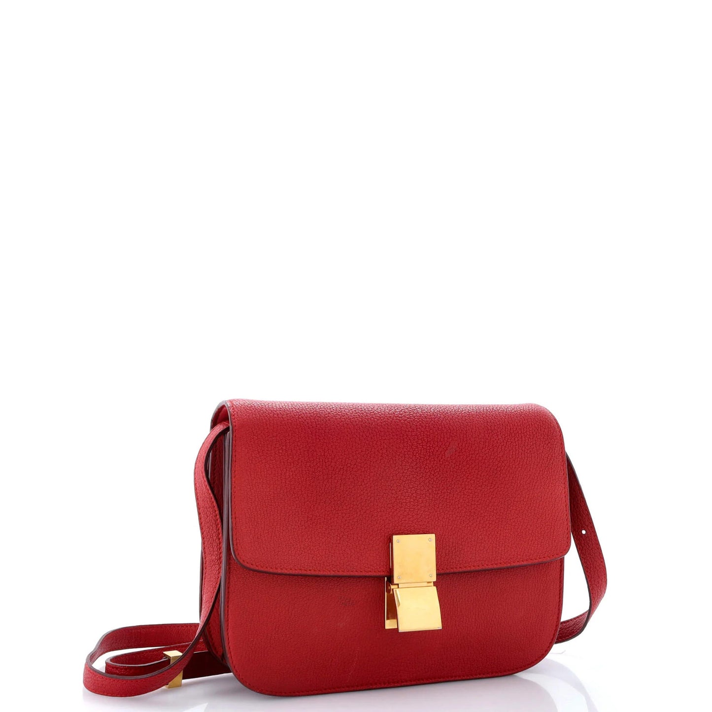 Celine Classic Box Bag Grainy Leather Medium