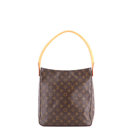 Louis Vuitton Looping Handbag Monogram Canvas Gm