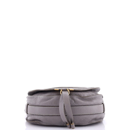 Chloe Marcie Saddle Bag Leather Medium