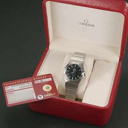 Omega Constellation Co-Axial Chronometer 123.10.35.20.01.002 With G Card