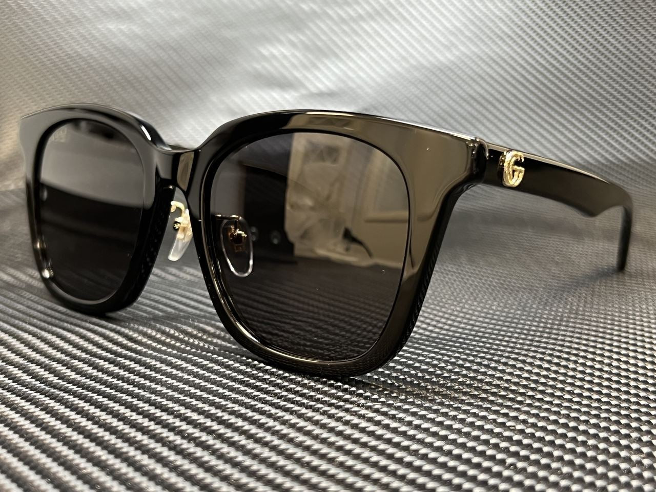 GUCCI GG1000SK 001 Black Square 55 mm Women's Sunglasses