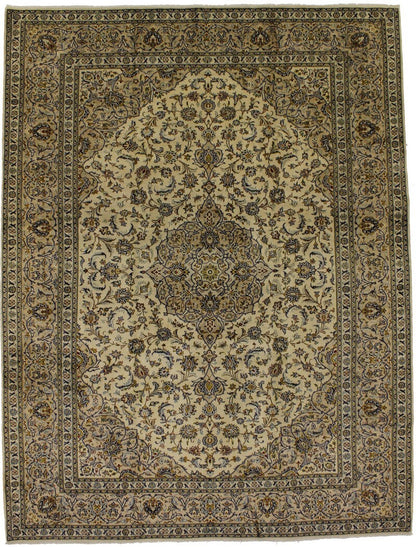 Semi-Antique Traditional Handmade Rug Oriental
