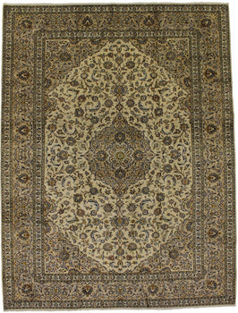 Semi-Antique Traditional Handmade Rug Oriental
