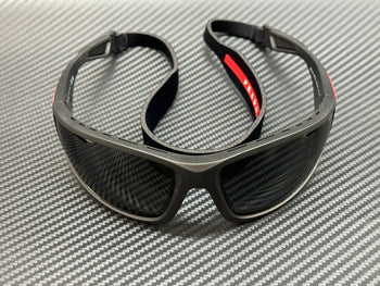 PRADA LINEA ROSSA PS A04S 1BO5S0 Matte Black Grey