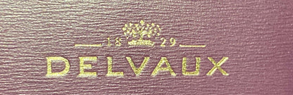 Delvaux Brillant Top Handle Bag Leather Gm