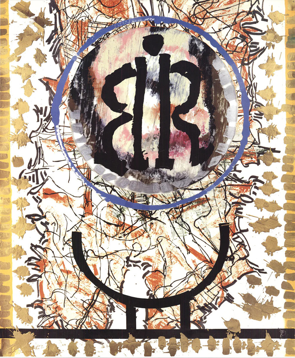 Jean-Paul Riopelle Yesterday And Today " Offset Lithograph Abstra