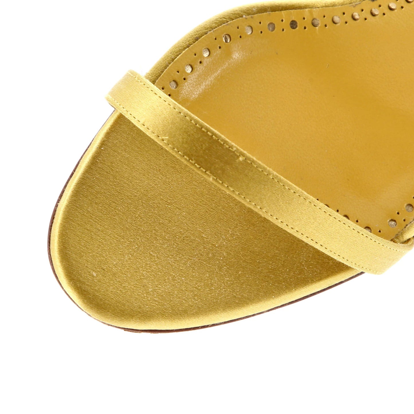 Manolo Blahnik Women'S Campanilla Heeled Sandals Satin 105