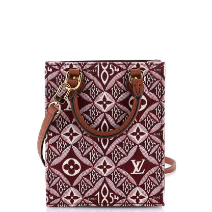 Louis Vuitton Petit Sac Plat Bag Limited Edition Since 1854 Monogram Jacquard