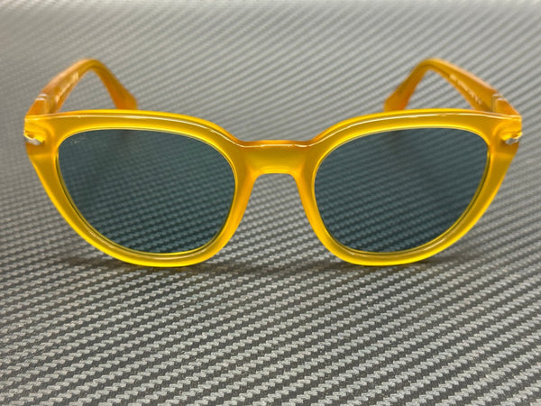 PERSOL PO3379S 204 56 Miele Yellow Blue Unisex 54 mm Sunglasses