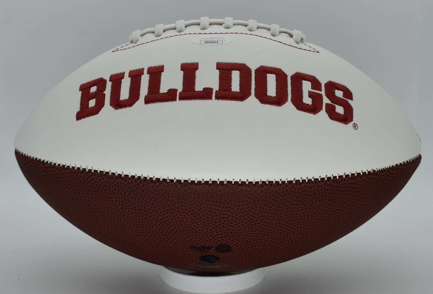 Vince Dooley Signed/ Autographed Georgia Bulldogs Logo Football JSA 212305