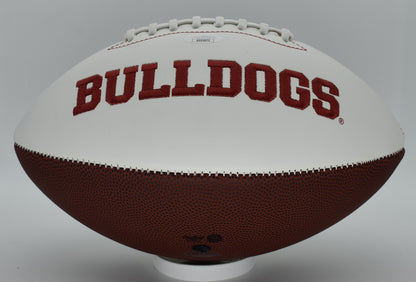 Vince Dooley Signed/ Autographed Georgia Bulldogs Logo Football JSA 212305
