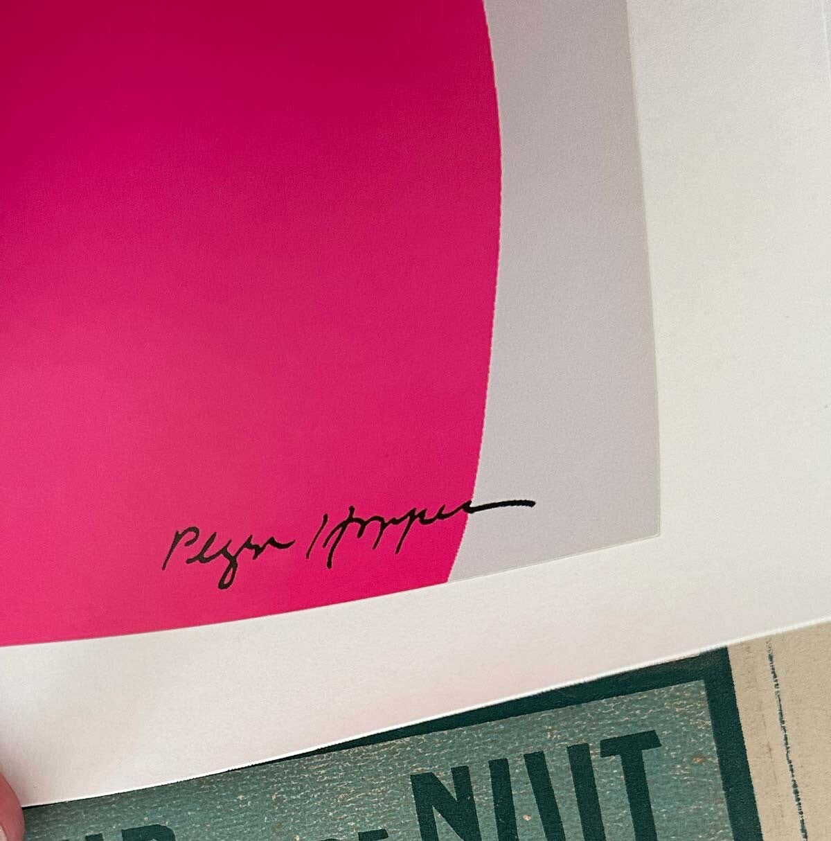 Linen United Airlines Hawaii Poster Pegge Hopper 1985 On