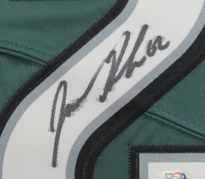 Jason Kelce Signed Green Nike On Field Football Jersey Eagles Psa/Dna 190418