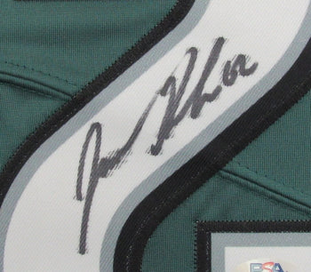 Jason Kelce Signed Green Nike On Field Football Jersey Eagles Psa/Dna 190418