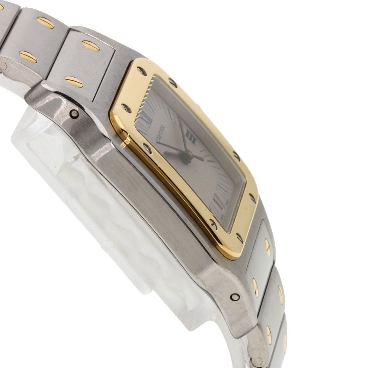 Cartier Santosgalbe Lm Watches W20023C4 Stainless Steel/Ssxk18Yg Mens