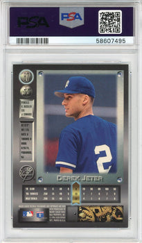Derek Jeter 1996 Metal Universe Platinum Edition