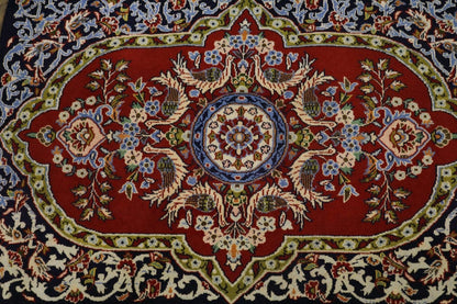 Rug handmade wool birds oriental 2x3 classic home decor carpet