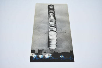 Christo Signed Postcard 23 X 12 Cm (9 X 4.7