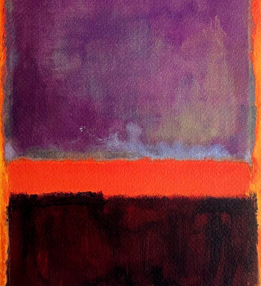 Willem De Kooning - Mark Rothko Lithograph COA Signed Op Numbered