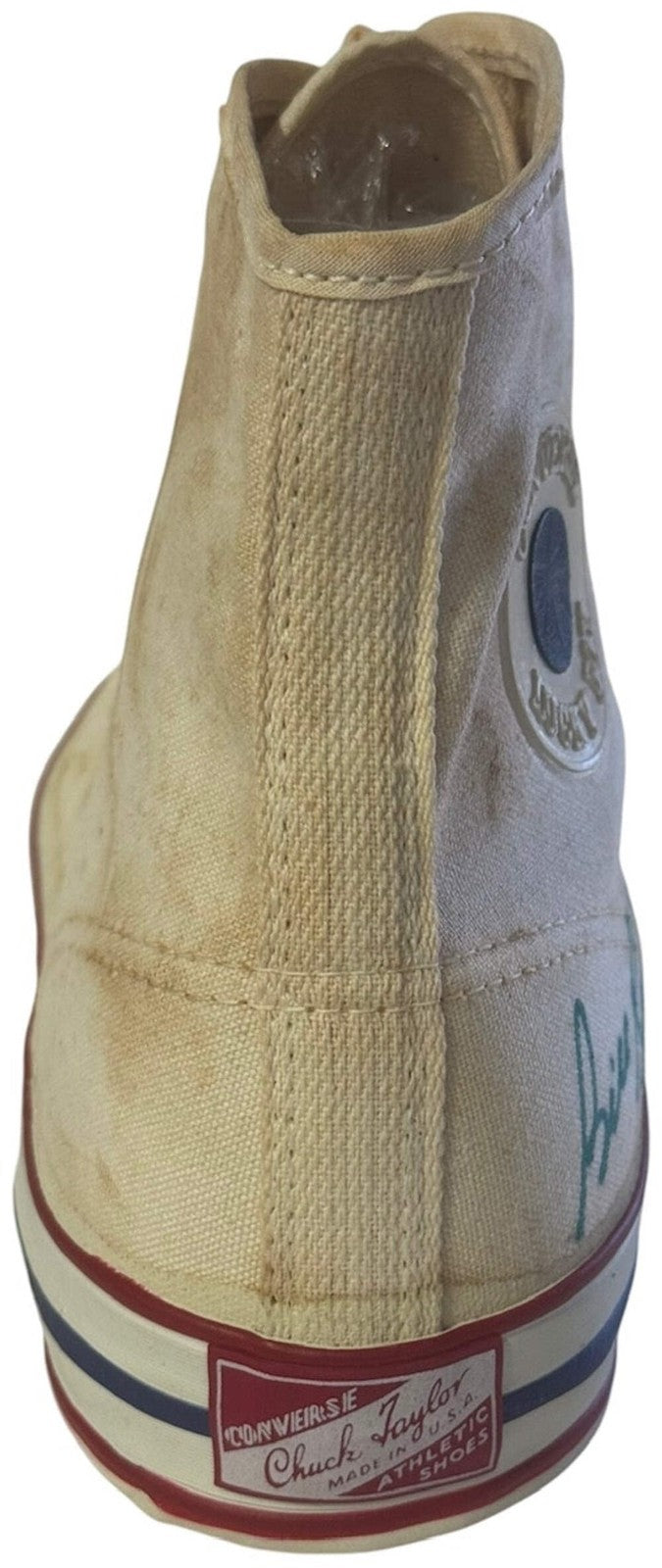 Bill Russell Autographed Converse Chuck Taylor Athletic Shoe