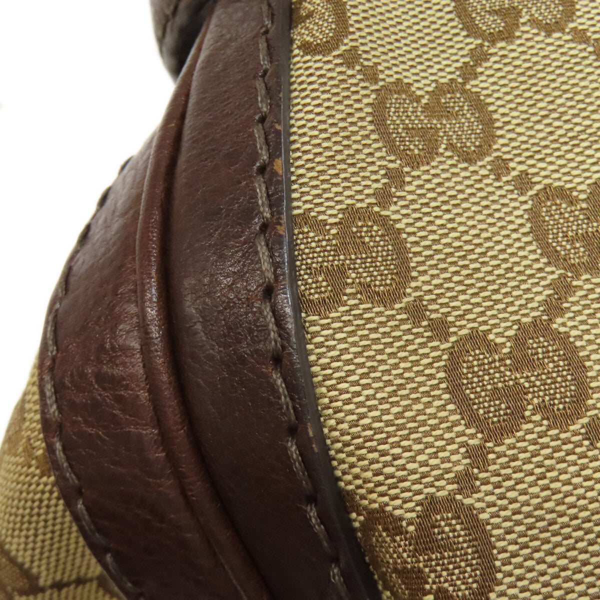 Gucci  247183 Tote Bag Gg Canvas Leather