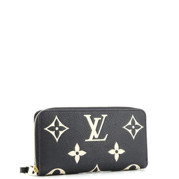 Louis Vuitton Zippy Wallet Bicolor Monogram Empreinte Giant