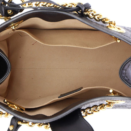 Gucci Padlock Chain Tote Guccissima Leather Small