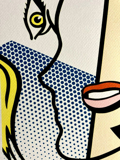 Roy Lichtenstein Lithograph Coa Signed Numbered