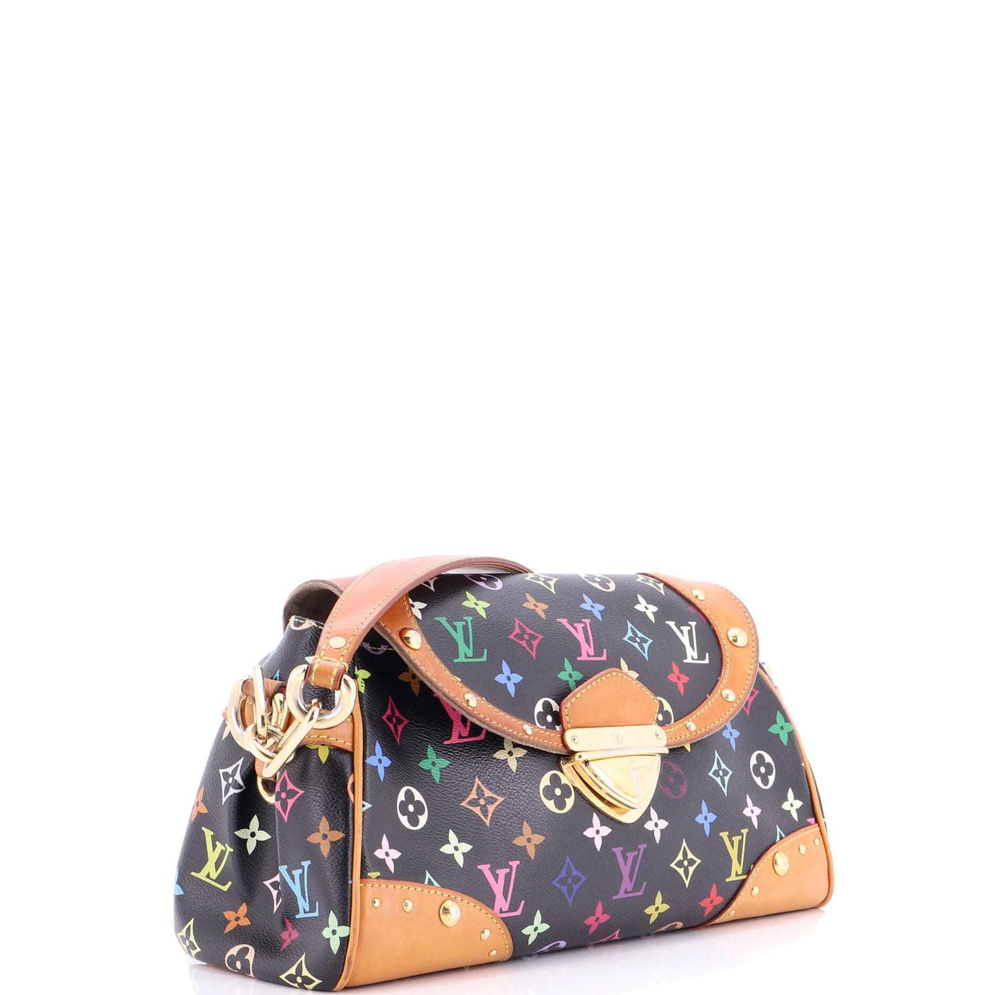 Louis Vuitton Beverly Handbag Monogram Multicolor Mm