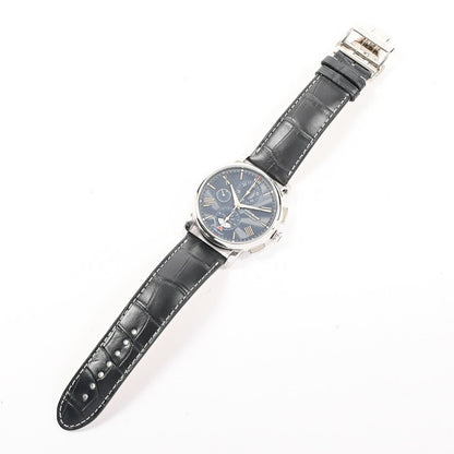 Montblanc 4810 Automatic Chronograph Mb119961 Black Men'S Used Watch #61016
