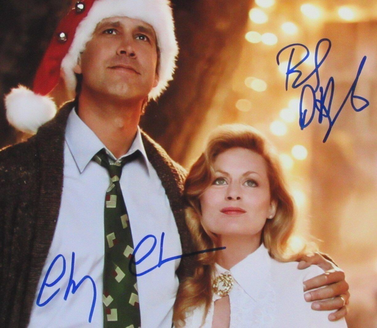 Chevy Chase/Beverly D'Angelo Autographed 11X14 Photo Framed Jsa