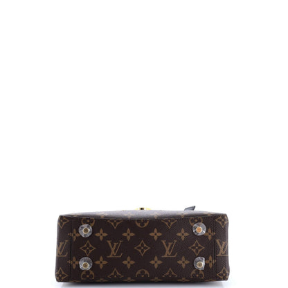 Louis Vuitton One Handle Flap Bag Monogram Canvas And Leather Mm