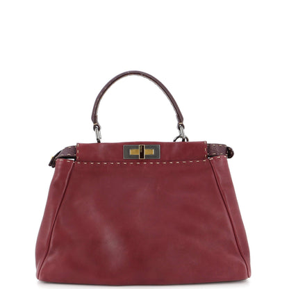 Fendi Selleria Peekaboo Bag Leather Medium