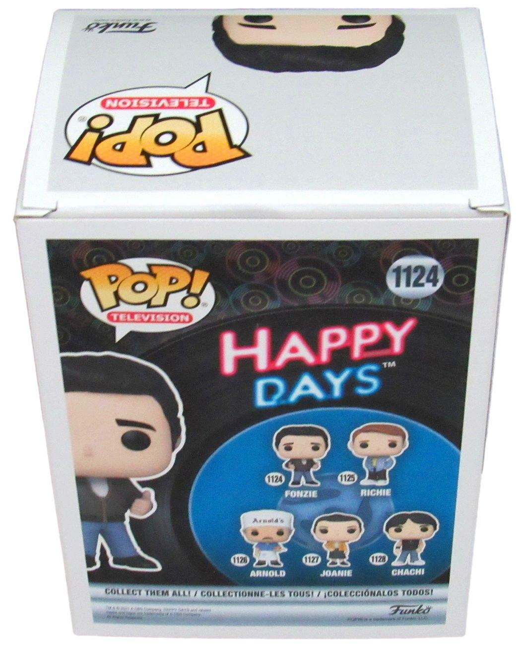 Henry Winkler "Fonzie - Happy Days" Signed Funko Pop! #1124 Figurine Jsa 165410