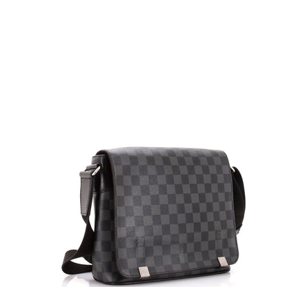 Louis Vuitton District Nm Messenger Bag Damier Graphite Pm