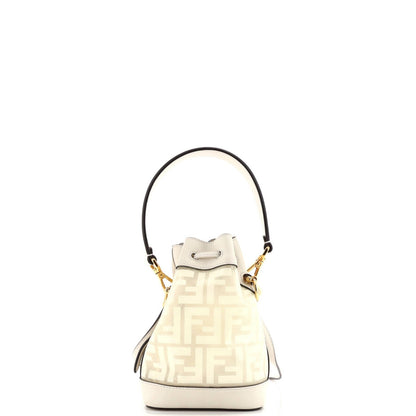 Fendi Mon Tresor Bucket Bag Zucca Pu Mini